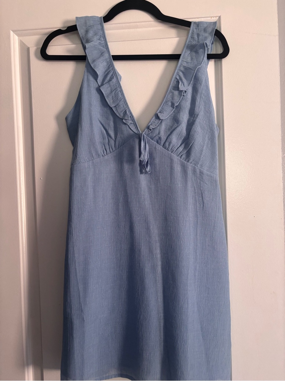 Rhythm baby blue mini dress